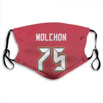 John Molchon Tampa Bay Buccaneers Red Washable & Reusable Face Mask