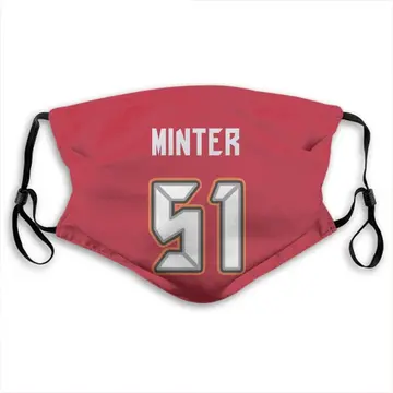 Kevin Minter Tampa Bay Buccaneers Red Washable & Reusable Face Mask