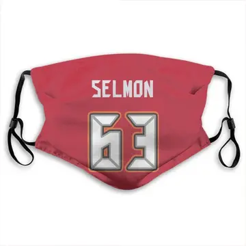 Lee Roy Selmon Tampa Bay Buccaneers Red Washable & Reusable Face Mask