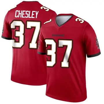 Men's Anthony Chesley Tampa Bay Buccaneers Legend Red Jersey