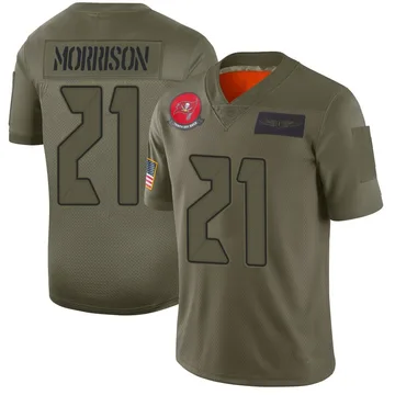 Men's Benjamin Morrison Tampa Bay Buccaneers Limited Camo 2019 Salute to Service Jersey