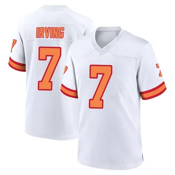 Men's Bucky Irving Tampa Bay Buccaneers Game White '76 Jersey