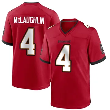 Men's Chase McLaughlin Tampa Bay Buccaneers Game Red Team Color Jersey