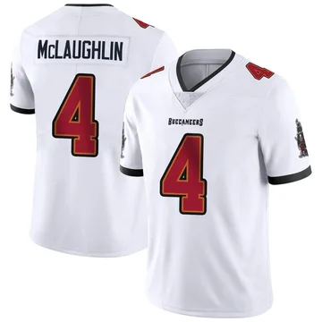 Men's Chase McLaughlin Tampa Bay Buccaneers Limited White Vapor Untouchable Jersey