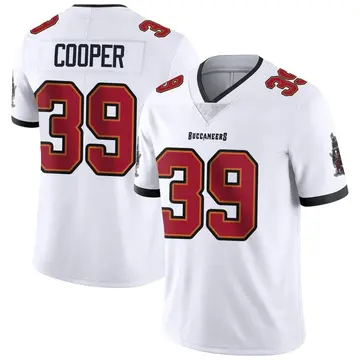 Men's Chris Cooper Tampa Bay Buccaneers Limited White Vapor Untouchable Jersey