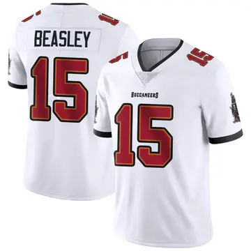 Men's Cole Beasley Tampa Bay Buccaneers Limited White Vapor Untouchable Jersey
