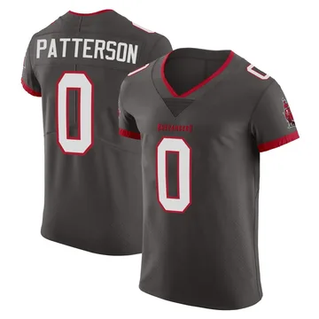 Men's Dean Patterson Tampa Bay Buccaneers Elite Pewter Alternate Vapor Jersey