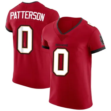 Men's Dean Patterson Tampa Bay Buccaneers Elite Red Vapor Jersey