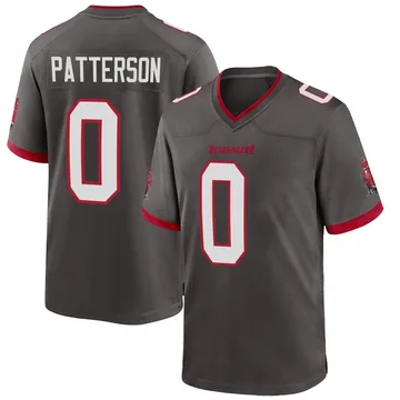 Men's Dean Patterson Tampa Bay Buccaneers Game Pewter Alternate Jersey