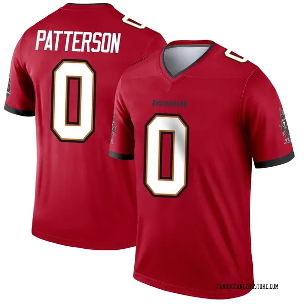 Men's Dean Patterson Tampa Bay Buccaneers Legend Red Jersey