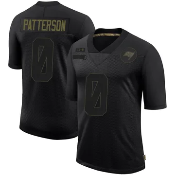 Men's Dean Patterson Tampa Bay Buccaneers Limited Black 2020 Salute To Service Jersey