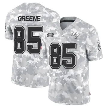 Men's Garrett Greene Tampa Bay Buccaneers Limited Arctic Camo 2024 Salute to Service Jersey