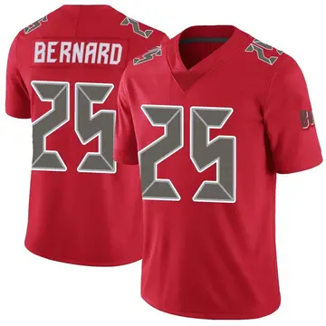 Men's Giovani Bernard Tampa Bay Buccaneers Limited Red Color Rush Jersey