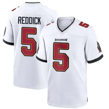Men's Haason Reddick Tampa Bay Buccaneers Game White Jersey