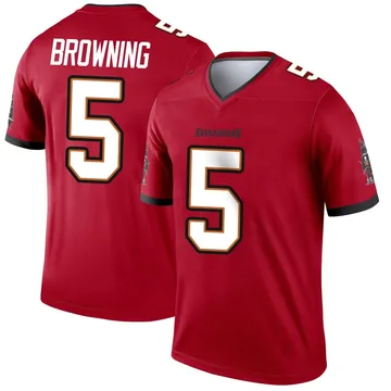 Men's Jack Browning Tampa Bay Buccaneers Legend Red Jersey
