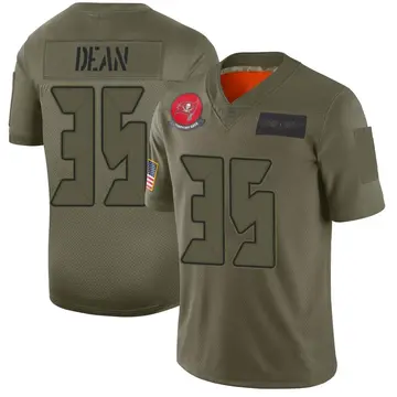 Men's Jamel Dean Tampa Bay Buccaneers Limited Camo 2019 Salute to Service Jersey