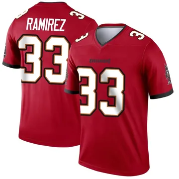 Men's Jose Ramirez Tampa Bay Buccaneers Legend Red Jersey