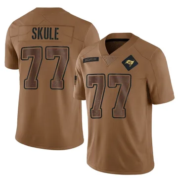Men's Justin Skule Tampa Bay Buccaneers Limited Brown 2023 Salute To Service Jersey