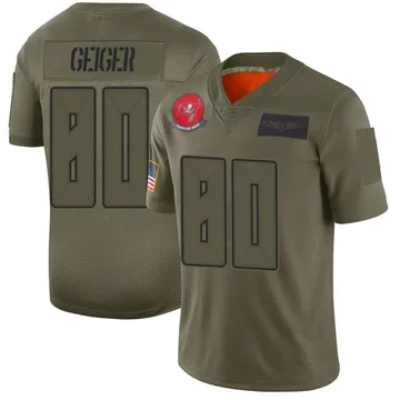 Men's Kaylon Geiger Tampa Bay Buccaneers Limited Camo 2019 Salute to Service Jersey
