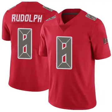 Men's Kyle Rudolph Tampa Bay Buccaneers Limited Red Color Rush Jersey