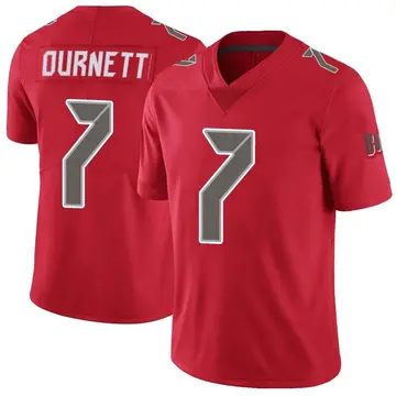 Men's Leonard Fournette Tampa Bay Buccaneers Limited Red Color Rush Jersey