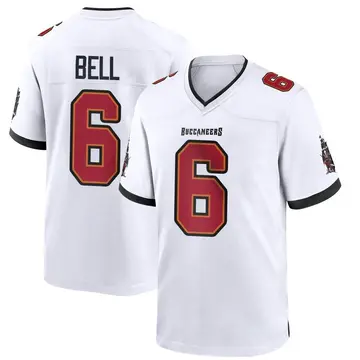 Men's Le'Veon Bell Tampa Bay Buccaneers Game White Jersey