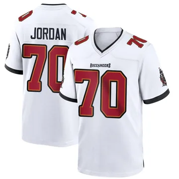 Men's Michael Jordan Tampa Bay Buccaneers Game White Jersey
