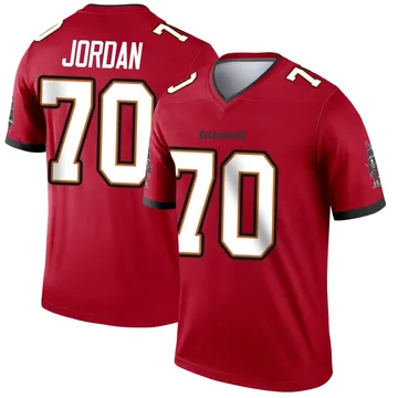 Men's Michael Jordan Tampa Bay Buccaneers Legend Red Jersey