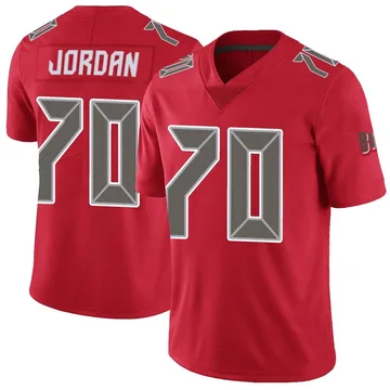 Men's Michael Jordan Tampa Bay Buccaneers Limited Red Color Rush Jersey