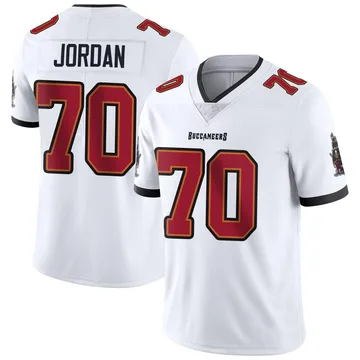 Men's Michael Jordan Tampa Bay Buccaneers Limited White Vapor Untouchable Jersey