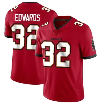 Men's Mike Edwards Tampa Bay Buccaneers Limited Red Team Color Vapor Untouchable Jersey