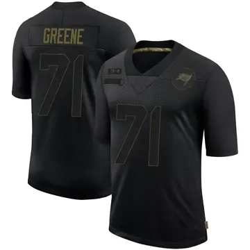 Men's Mike Greene Tampa Bay Buccaneers Limited Black 2020 Salute To Service Jersey