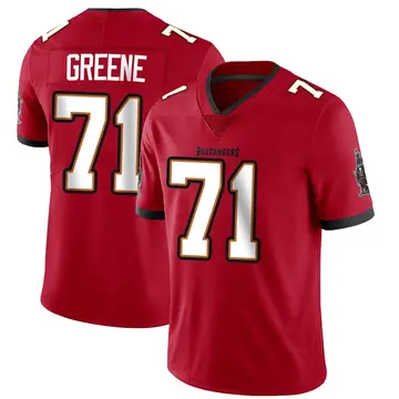 Men's Mike Greene Tampa Bay Buccaneers Limited Red Team Color Vapor Untouchable Jersey