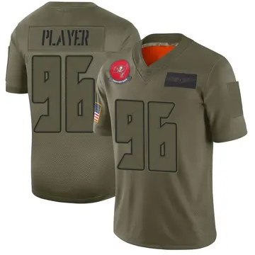 Men's Nasir Player Tampa Bay Buccaneers Limited Camo 2019 Salute to Service Jersey