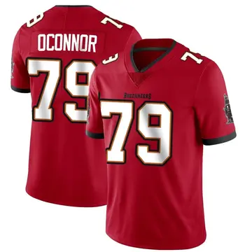 Men's Patrick O'Connor Tampa Bay Buccaneers Limited Red Team Color Vapor Untouchable Jersey