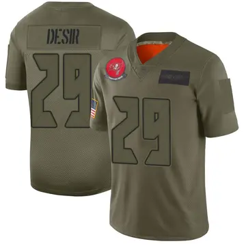 Men's Pierre Desir Tampa Bay Buccaneers Limited Camo 2019 Salute to Service Jersey