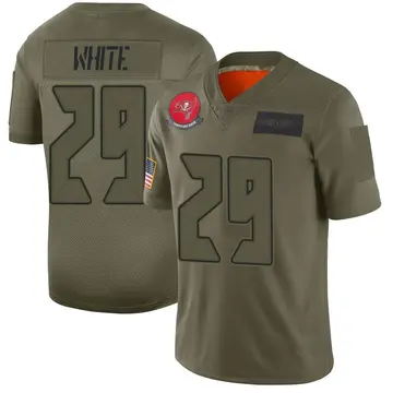 Men's Rachaad White Tampa Bay Buccaneers Limited Camo 2019 Salute to Service Jersey