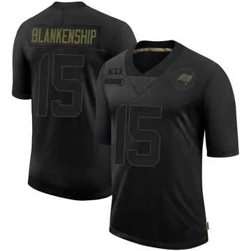 Men's Rodrigo Blankenship Tampa Bay Buccaneers Limited Black 2020 Salute To Service Jersey