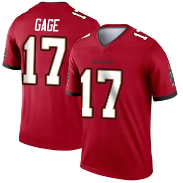 Men's Russell Gage Tampa Bay Buccaneers Legend Red Jersey