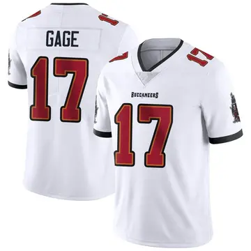 Men's Russell Gage Tampa Bay Buccaneers Limited White Vapor Untouchable Jersey