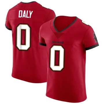 Men's Scott Daly Tampa Bay Buccaneers Elite Red Vapor Jersey
