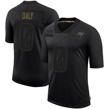 Men's Scott Daly Tampa Bay Buccaneers Limited Black 2020 Salute To Service Jersey
