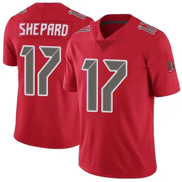 Men's Sterling Shepard Tampa Bay Buccaneers Limited Red Color Rush Jersey