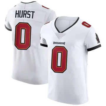 Men's Ted Hurst Tampa Bay Buccaneers Elite White Vapor Jersey