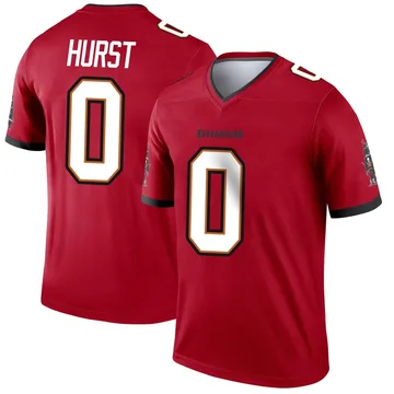 Men's Ted Hurst Tampa Bay Buccaneers Legend Red Jersey