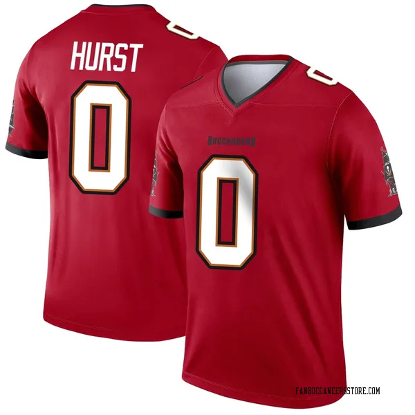 Men's Ted Hurst Tampa Bay Buccaneers Legend Red Jersey