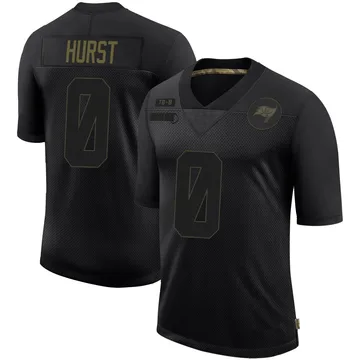 Men's Ted Hurst Tampa Bay Buccaneers Limited Black 2020 Salute To Service Jersey