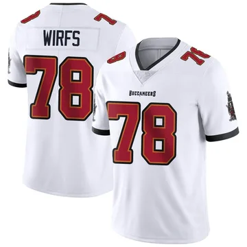 Men's Tristan Wirfs Tampa Bay Buccaneers Limited White Vapor Untouchable Jersey