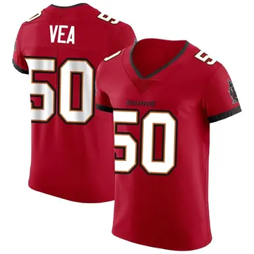 Men's Vita Vea Tampa Bay Buccaneers Elite Red Vapor Jersey