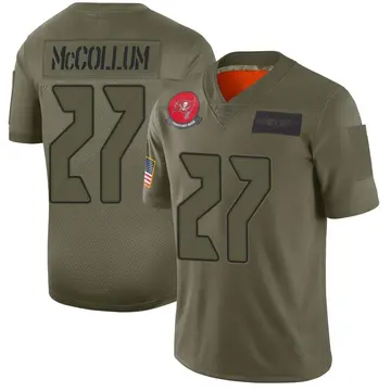 Men's Zyon McCollum Tampa Bay Buccaneers Limited Camo 2019 Salute to Service Jersey
